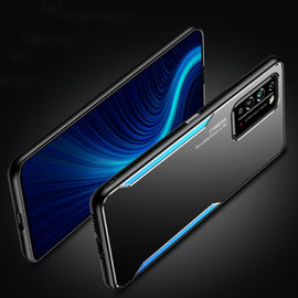 Blade Series TPU Frame + Titanium Alloy Sand Blasting Technology Backplane + Color Aluminum Alloy Decorative Edge Mobile Phone Protective Shell, For Honor X10 5G, For Honor 9X, For Honor 9X Pro, For Samsung Galaxy Note8, For Samsung Galaxy Note9       ...