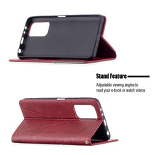 Load image into Gallery viewer, Rhombus Texture Horizontal Flip Magnetic Leather Case with Holder &amp; Card Slots, For Xiaomi Redmi Note 10 Pro, For Huawei P50 Pro, For Huawei P50, For Samsung Galaxy A02