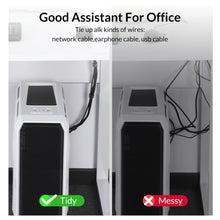 Load image into Gallery viewer, 4 PCS Reusable &amp; Dividable Nylon Tie-wraps Hook and Loop Fastener Cable Ties, 1m, 2m, 3m, 5m