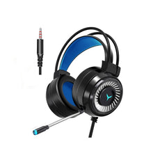 Load image into Gallery viewer, 2 PCS G58 Head-Mounted Gaming Wired Headset with Microphone, Cable Length: about 2m, Black Single Plug Version, Black 7.1 Single USB Version, Pink Colorful 3.5mm Version, White Colorful 3.5mm Version, Black Colorful 3.5mm Version