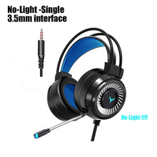 Load image into Gallery viewer, 2 PCS G58 Head-Mounted Gaming Wired Headset with Microphone, Cable Length: about 2m, Black Single Plug Version, Black 7.1 Single USB Version, Pink Colorful 3.5mm Version, White Colorful 3.5mm Version, Black Colorful 3.5mm Version