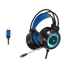 Load image into Gallery viewer, 2 PCS G58 Head-Mounted Gaming Wired Headset with Microphone, Cable Length: about 2m, Black Single Plug Version, Black 7.1 Single USB Version, Pink Colorful 3.5mm Version, White Colorful 3.5mm Version, Black Colorful 3.5mm Version