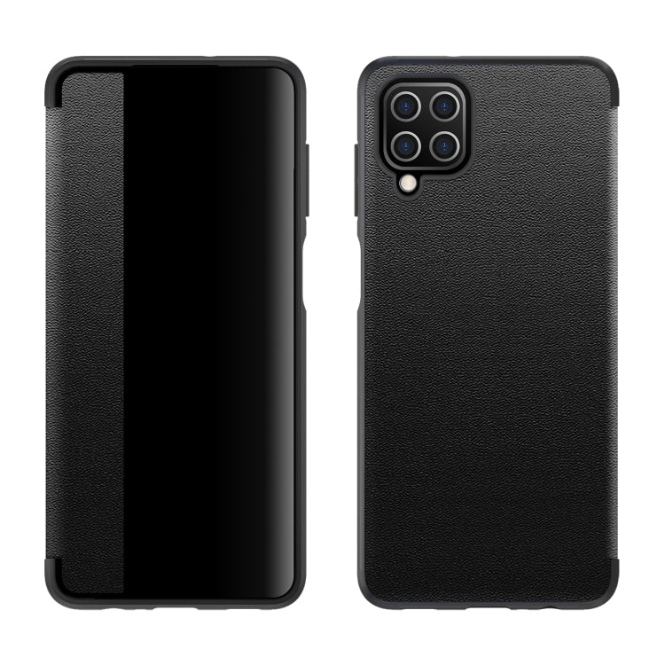 Magnetic Side Window View Shockproof Horizontal Flip Leather Case, For Samsung Galaxy S21 5G, For Samsung Galaxy S21+ 5G, For Samsung Galaxy S21 Ultra 5G, For Samsung Galaxy A12, For Samsung Galaxy S20 FE