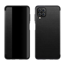 Load image into Gallery viewer, Magnetic Side Window View Shockproof Horizontal Flip Leather Case, For Samsung Galaxy S21 5G, For Samsung Galaxy S21+ 5G, For Samsung Galaxy S21 Ultra 5G, For Samsung Galaxy A12, For Samsung Galaxy S20 FE