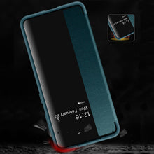 Load image into Gallery viewer, Magnetic Side Window View Shockproof Horizontal Flip Leather Case, For Samsung Galaxy S21 5G, For Samsung Galaxy S21+ 5G, For Samsung Galaxy S21 Ultra 5G, For Samsung Galaxy A12, For Samsung Galaxy S20 FE