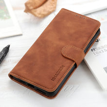 Load image into Gallery viewer, KHAZNEH Retro Texture PU + TPU Horizontal Flip Leather Case with Holder &amp; Card Slots &amp; Wallet, For Xiaomi Poco M3 Pro 4G / Poco M3 Pro 5G / Redmi Note 10 5G