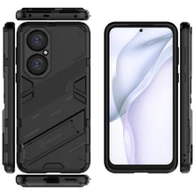 Load image into Gallery viewer, Punk Armor 2 in 1 PC + TPU Shockproof Case with Invisible Holder, For Huawei P50, For Huawei P50 Pro