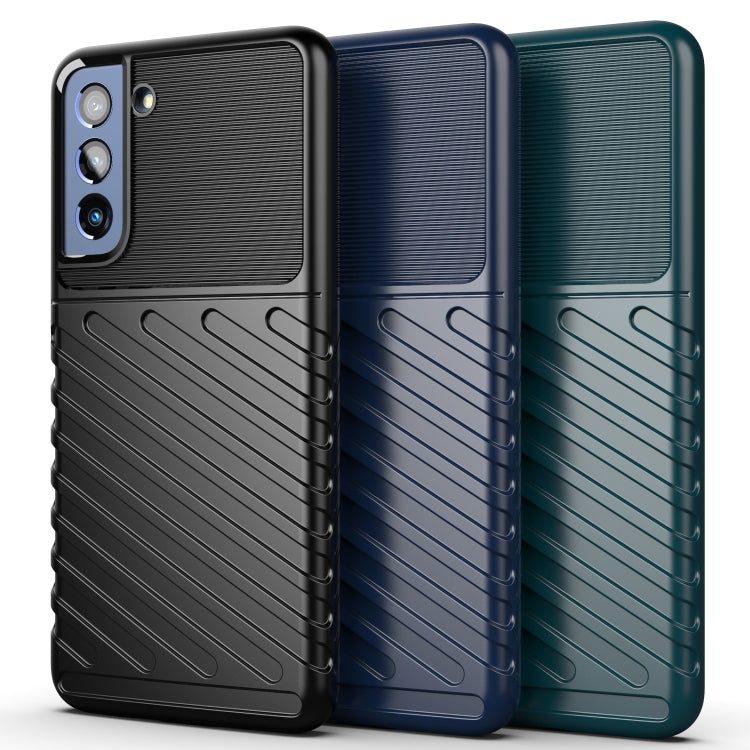 Thunderbolt Shockproof TPU Protective Soft Case, For Samsung Galaxy S21 FE