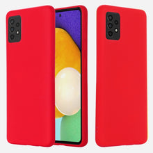 Load image into Gallery viewer, Pure Color Liquid Silicone Shockproof Full Coverage Case, For Samsung A52 5G / 4G