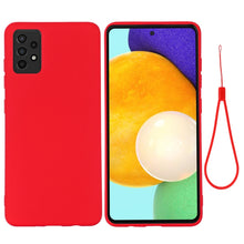 Load image into Gallery viewer, Pure Color Liquid Silicone Shockproof Full Coverage Case, For Samsung A52 5G / 4G