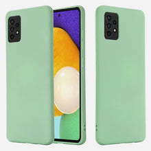 Load image into Gallery viewer, Pure Color Liquid Silicone Shockproof Full Coverage Case, For Samsung A52 5G / 4G
