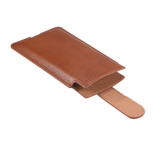 Load image into Gallery viewer, Universal Cow Leather Vertical Mobile Phone Leather Case Waist Bag For 5.5-6.5 inch and Below Phones, For 5.5-6.5 inch and Below Phones