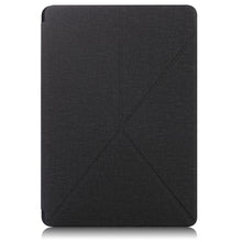 Load image into Gallery viewer, Cloth Texture Multi-folding Horizontal Flip PU Leather Shockproof Case with Holder &amp; Sleep / Wake-up Function, For Samsung Galaxy Tab S8+ / Tab S8 Plus /  Tab S7 FE / Tab S7+ T970 / T975, For Samsung Galaxy Tab S8 / Galaxy Tab S7 T870                  ...