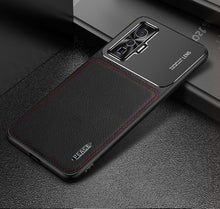 Load image into Gallery viewer, Frosted Metal + Leather Texture Protective Case, For OPPO Reno4 Pro, For vivo X50, For vivo S7, For vivo iQOO 5 5G, For iPhone 11