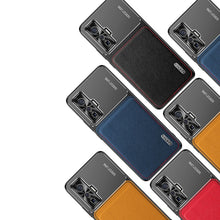 Load image into Gallery viewer, Frosted Metal + Leather Texture Protective Case, For OPPO Reno4 Pro, For vivo X50, For vivo S7, For vivo iQOO 5 5G, For iPhone 11