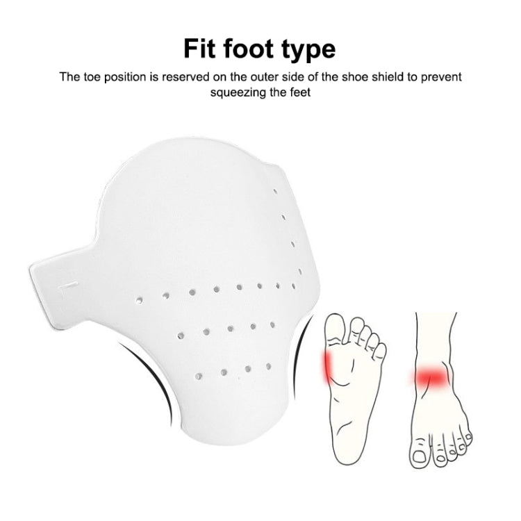 1 Pair 006 Anti-crease Anti-wrinkle Invisible Shoe Shield Holder Protector