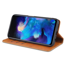 Load image into Gallery viewer, AZNS Magnetic Calf Texture Horizontal Flip Leather Case with Card Slots &amp; Holder &amp; Wallet, For OPPO A93 (5G), For OPPO A74 (5G), For Xiaomi Redmi K40, For Xiaomi Redmi K40 Pro, For Xiaomi Poco F3, For Samsung Galaxy A32 4G