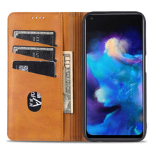 Load image into Gallery viewer, AZNS Magnetic Calf Texture Horizontal Flip Leather Case with Card Slots &amp; Holder &amp; Wallet, For OPPO A93 (5G), For OPPO A74 (5G), For Xiaomi Redmi K40, For Xiaomi Redmi K40 Pro, For Xiaomi Poco F3, For Samsung Galaxy A32 4G