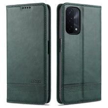 Load image into Gallery viewer, AZNS Magnetic Calf Texture Horizontal Flip Leather Case with Card Slots &amp; Holder &amp; Wallet, For OPPO A93 (5G), For OPPO A74 (5G), For Xiaomi Redmi K40, For Xiaomi Redmi K40 Pro, For Xiaomi Poco F3, For Samsung Galaxy A32 4G