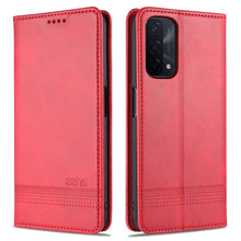 Load image into Gallery viewer, AZNS Magnetic Calf Texture Horizontal Flip Leather Case with Card Slots &amp; Holder &amp; Wallet, For OPPO A93 (5G), For OPPO A74 (5G), For Xiaomi Redmi K40, For Xiaomi Redmi K40 Pro, For Xiaomi Poco F3, For Samsung Galaxy A32 4G
