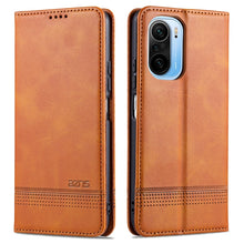 Load image into Gallery viewer, AZNS Magnetic Calf Texture Horizontal Flip Leather Case with Card Slots &amp; Holder &amp; Wallet, For OPPO A93 (5G), For OPPO A74 (5G), For Xiaomi Redmi K40, For Xiaomi Redmi K40 Pro, For Xiaomi Poco F3, For Samsung Galaxy A32 4G
