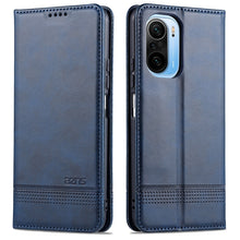 Load image into Gallery viewer, AZNS Magnetic Calf Texture Horizontal Flip Leather Case with Card Slots &amp; Holder &amp; Wallet, For OPPO A93 (5G), For OPPO A74 (5G), For Xiaomi Redmi K40, For Xiaomi Redmi K40 Pro, For Xiaomi Poco F3, For Samsung Galaxy A32 4G