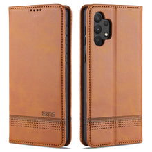 Load image into Gallery viewer, AZNS Magnetic Calf Texture Horizontal Flip Leather Case with Card Slots &amp; Holder &amp; Wallet, For OPPO A93 (5G), For OPPO A74 (5G), For Xiaomi Redmi K40, For Xiaomi Redmi K40 Pro, For Xiaomi Poco F3, For Samsung Galaxy A32 4G