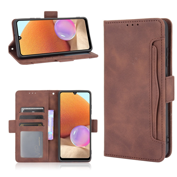 Skin Feel Calf Pattern Horizontal Flip Leather Case with Holder & Card Slots & Photo Frame, For Xiaomi Redmi Note 10 4G / Note 10S, For Xiaomi Redmi Note 10 Pro / Note 10 Pro Max, For Ulefone Note 11P, For Samsung Galaxy A32 4G, For Sony Xperia 1 III  ...