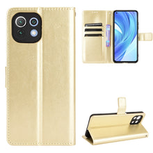 Load image into Gallery viewer, Retro Crazy Horse Texture Horizontal Flip Leather Case with Holder &amp; Card Slots &amp; Photo Frame, For Xiaomi Redmi Note 10 4G / Note 10S, For Xiaomi Redmi Note 10 Pro / Note 10 Pro Max, For Xiaomi Mi 11 Lite 4G, For Xiaomi MI 11 Lite 5G, For Xiaomi Mi 11 ...