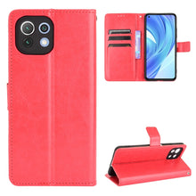 Load image into Gallery viewer, Retro Crazy Horse Texture Horizontal Flip Leather Case with Holder &amp; Card Slots &amp; Photo Frame, For Xiaomi Redmi Note 10 4G / Note 10S, For Xiaomi Redmi Note 10 Pro / Note 10 Pro Max, For Xiaomi Mi 11 Lite 4G, For Xiaomi MI 11 Lite 5G, For Xiaomi Mi 11 ...