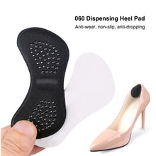 Load image into Gallery viewer, 5 Pairs 060 High-heeled Shoes Glue Soft Anti-abrasion Anti-slip Heel Protective Sticker, 060 (Black), 060 (Skin Color)