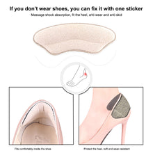 Load image into Gallery viewer, 5 Pairs 062 High-heeled Shoes Sponge Soft Anti-abrasion Anti-slip Heel Protective Sticker, Sponge, 062