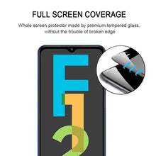 Load image into Gallery viewer, Full Glue Full Screen Tempered Glass Film, For Samsung Galaxy F12 (1 PCS), For Samsung Galaxy F02s (1 PCS)