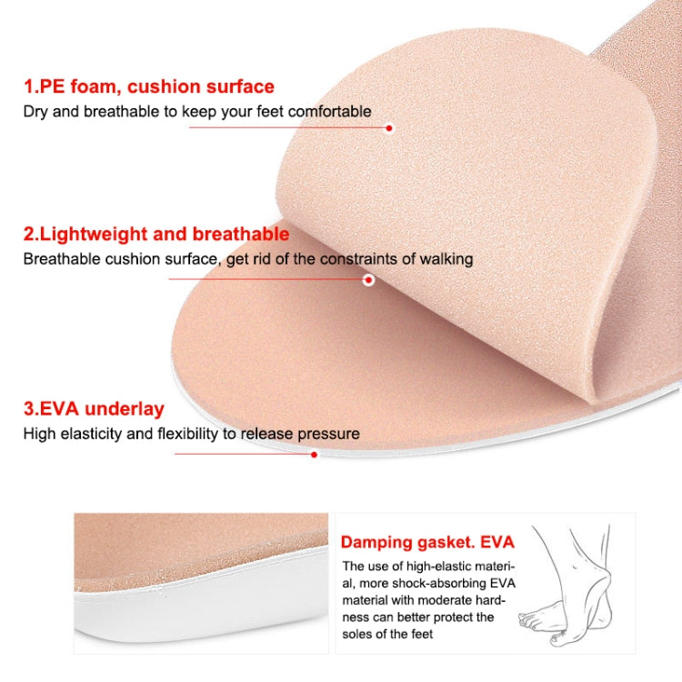 1 Pair 069 Sports Lightweight Breathable Shockproof Arch Of Foot Support Full Insole Shoe-pad, 069 S, 069 M, 069 L, 069 XL, 069 XS