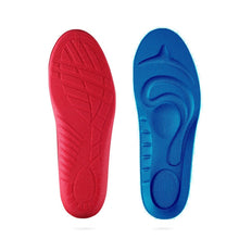 Load image into Gallery viewer, 081 Soft Breathable Shockproof Massage Sports Full Insole Shoe-pad, 081 S(Blue), 081 L (Grey), 081 L (Blue)