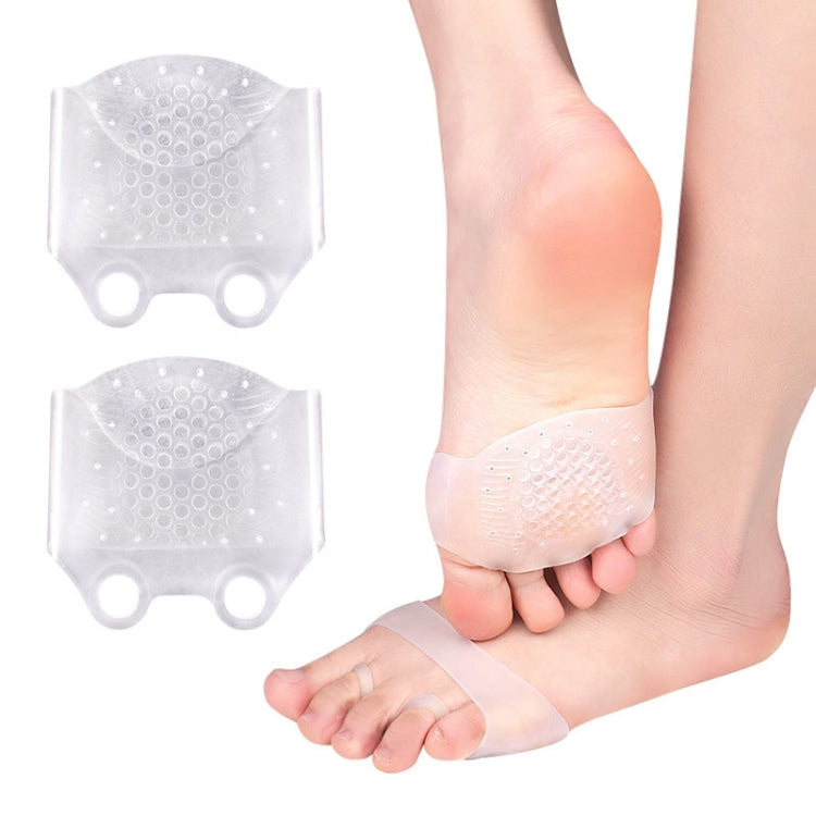 2pcs/Pair 084 Breathable Shockproof Wear-resistant Honeycomb Forefoot Pad
