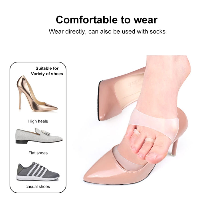 2pcs/Pair 084 Breathable Shockproof Wear-resistant Honeycomb Forefoot Pad