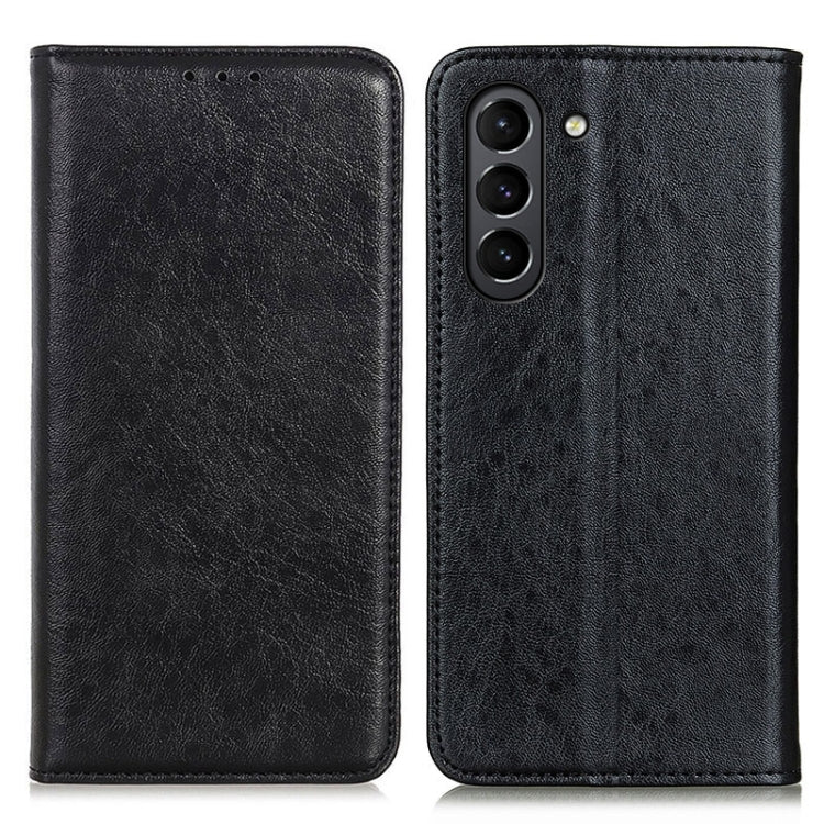 Magnetic Crazy Horse Texture Horizontal Flip Leather Case with Holder & Card Slots & Wallet, For Samsung Galaxy S21 FE