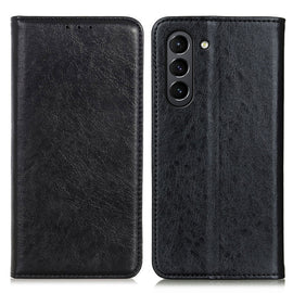 Magnetic Crazy Horse Texture Horizontal Flip Leather Case with Holder & Card Slots & Wallet, For Samsung Galaxy S21 FE