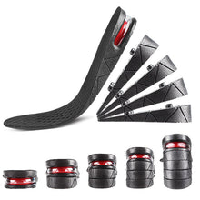 Load image into Gallery viewer, 1 Pair Adjustable Breathable Shockproof Invisible Combination Heightening Full Insole Shoe-pad, Size: 225-270cm, 225-270cm