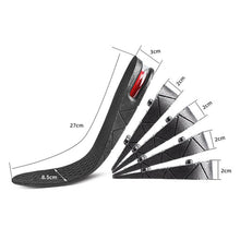 Load image into Gallery viewer, 1 Pair Adjustable Breathable Shockproof Invisible Combination Heightening Full Insole Shoe-pad, Size: 225-270cm, 225-270cm
