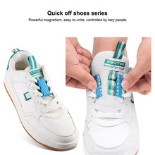 Load image into Gallery viewer, Magnetic Shoelace Buckle Non Binding Shoe Lace Accessories