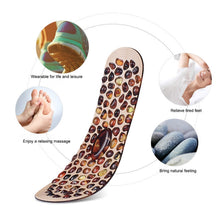 Load image into Gallery viewer, 1 Pair Cuttable Imitation Pebbles Massage Insole Shoe-pad, S (225-250mm), L (255-275mm)