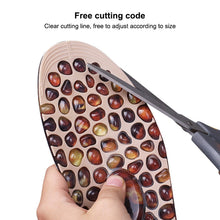 Load image into Gallery viewer, 1 Pair Cuttable Imitation Pebbles Massage Insole Shoe-pad, S (225-250mm), L (255-275mm)