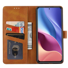 Load image into Gallery viewer, Calf Texture Double Fold Clasp Horizontal Flip Leather Case with Photo Frame &amp; Holder &amp; Card Slots &amp; Wallet, For Xiaomi Redmi K40 / K40 Pro, For Xiaomi Redmi Note 10 4G / Note 10S, For Xiaomi Redmi Note 10 Pro