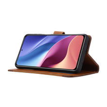 Load image into Gallery viewer, Calf Texture Double Fold Clasp Horizontal Flip Leather Case with Photo Frame &amp; Holder &amp; Card Slots &amp; Wallet, For Xiaomi Redmi K40 / K40 Pro, For Xiaomi Redmi Note 10 4G / Note 10S, For Xiaomi Redmi Note 10 Pro