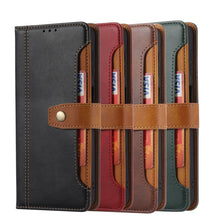 Load image into Gallery viewer, Calf Texture Double Fold Clasp Horizontal Flip Leather Case with Photo Frame &amp; Holder &amp; Card Slots &amp; Wallet, For Xiaomi Redmi K40 / K40 Pro, For Xiaomi Redmi Note 10 4G / Note 10S, For Xiaomi Redmi Note 10 Pro