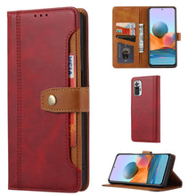 Load image into Gallery viewer, Calf Texture Double Fold Clasp Horizontal Flip Leather Case with Photo Frame &amp; Holder &amp; Card Slots &amp; Wallet, For Xiaomi Redmi K40 / K40 Pro, For Xiaomi Redmi Note 10 4G / Note 10S, For Xiaomi Redmi Note 10 Pro