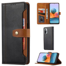 Load image into Gallery viewer, Calf Texture Double Fold Clasp Horizontal Flip Leather Case with Photo Frame &amp; Holder &amp; Card Slots &amp; Wallet, For Xiaomi Redmi K40 / K40 Pro, For Xiaomi Redmi Note 10 4G / Note 10S, For Xiaomi Redmi Note 10 Pro