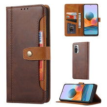 Load image into Gallery viewer, Calf Texture Double Fold Clasp Horizontal Flip Leather Case with Photo Frame &amp; Holder &amp; Card Slots &amp; Wallet, For Xiaomi Redmi K40 / K40 Pro, For Xiaomi Redmi Note 10 4G / Note 10S, For Xiaomi Redmi Note 10 Pro